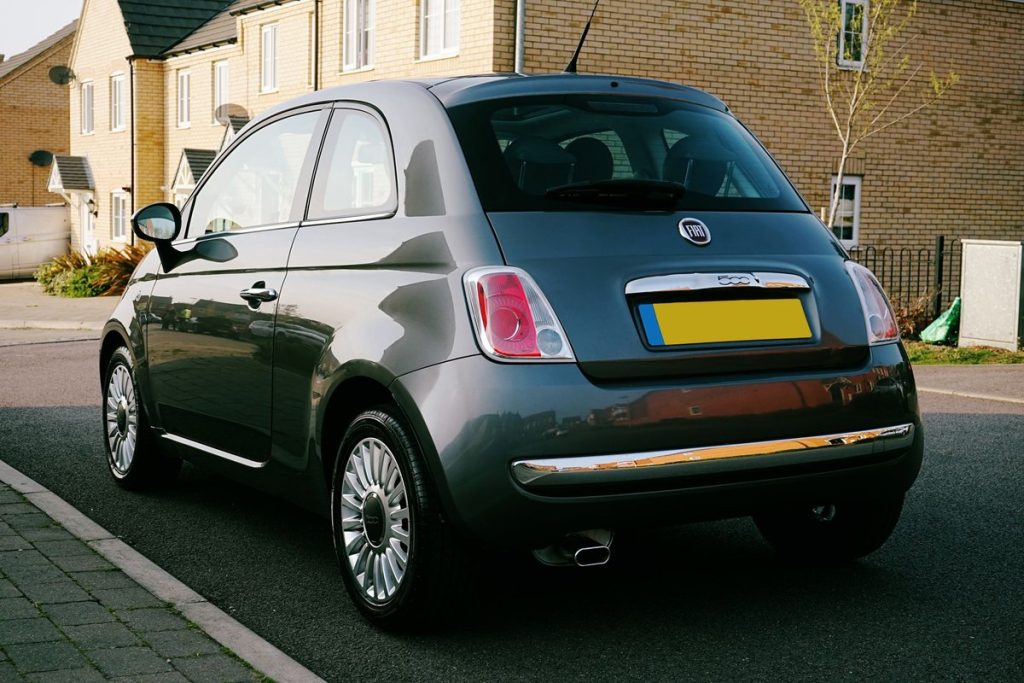 fiat 500 tableau de bord