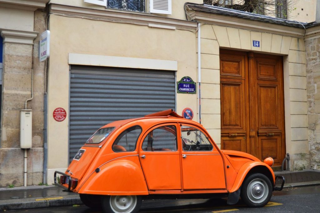 voyant twingo orange