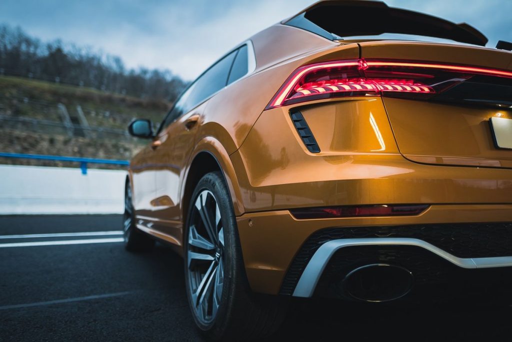 voyant audi orange